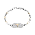 Medical ID Figaro Link Bracelet