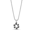 Sleek Star of David Pendant - Unisex Pendant - The Steel Shop