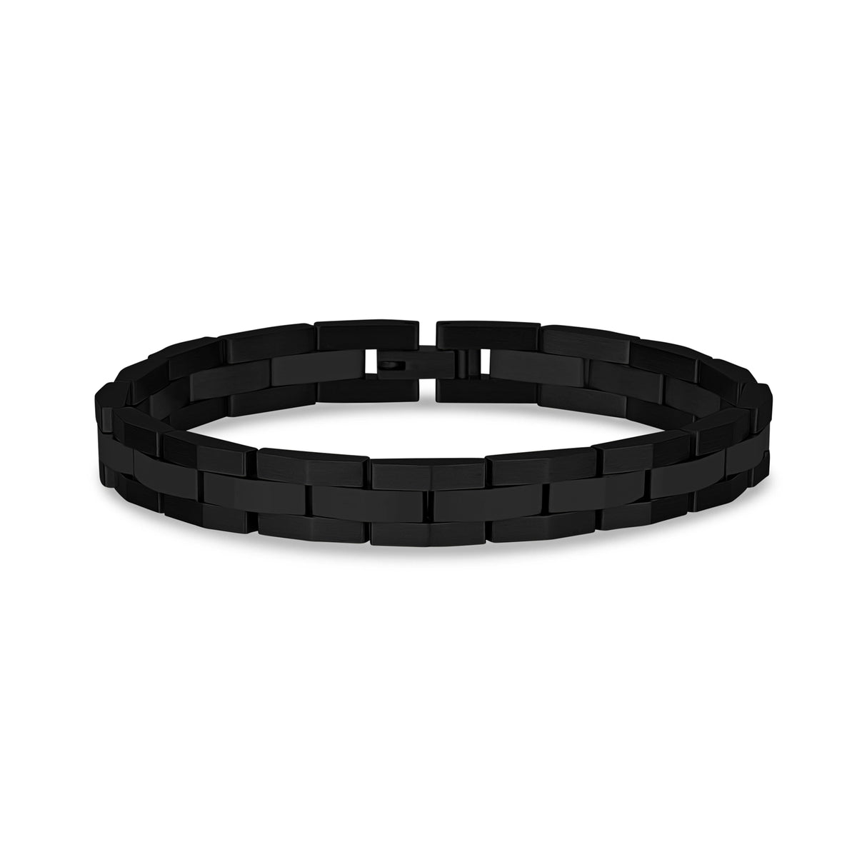 8mm Accent Link Bracelet - Braceletes de Aço para Homens - The Steel Shop