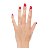 Women Ring - Minimal Engravable Heart Ring (Anel Coração Mínimo Gravável)